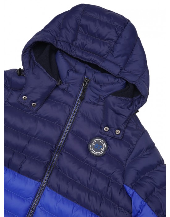 Boys Jacket  Quilted blue